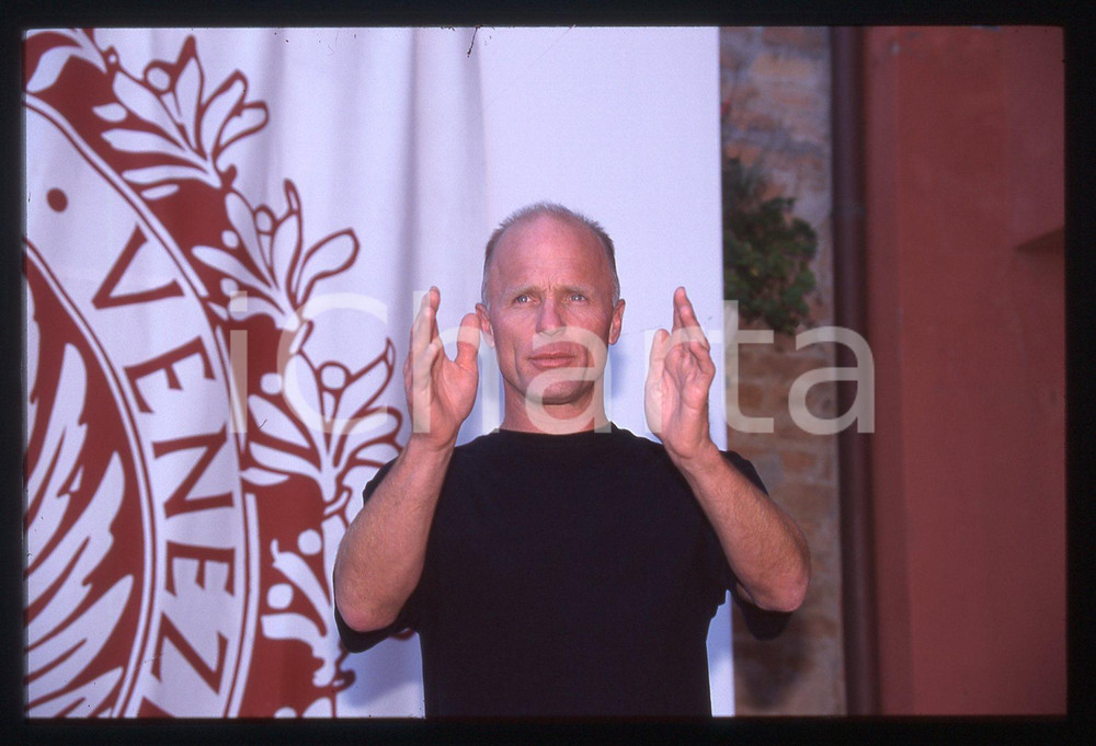 35mm vintage slide* 1999 VENEZIA Ed HARRIS alla Mostra del Cinema (10)