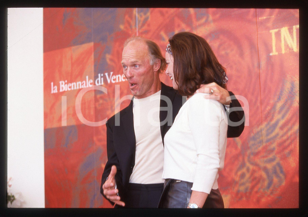 35mm vintage slide* 2000 Festival di VENEZIA Ed HARRIS e Marcia GAY HARDEN (2)