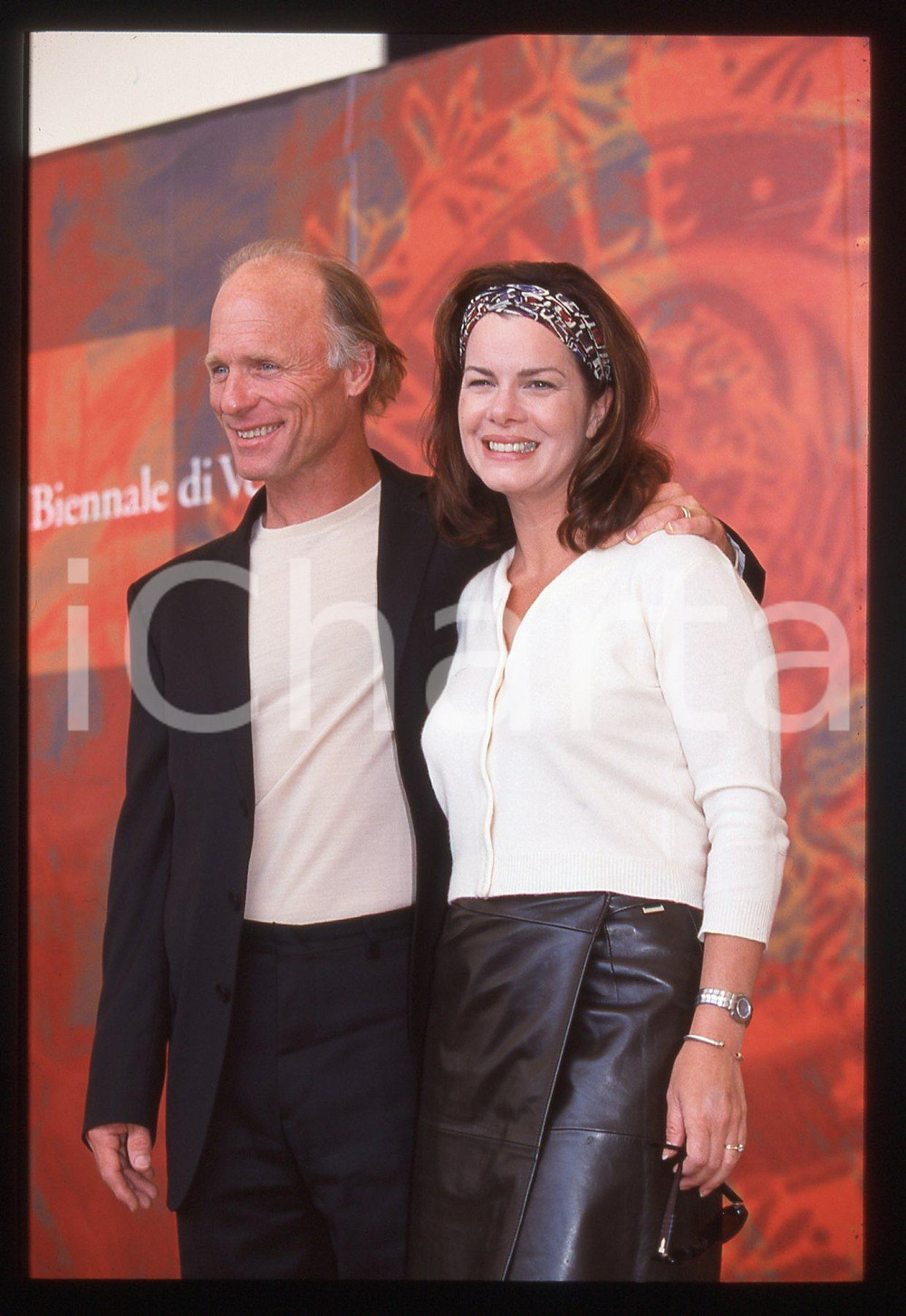 35mm vintage slide* 2000 Festival di VENEZIA Ed HARRIS e Marcia GAY HARDEN (8)