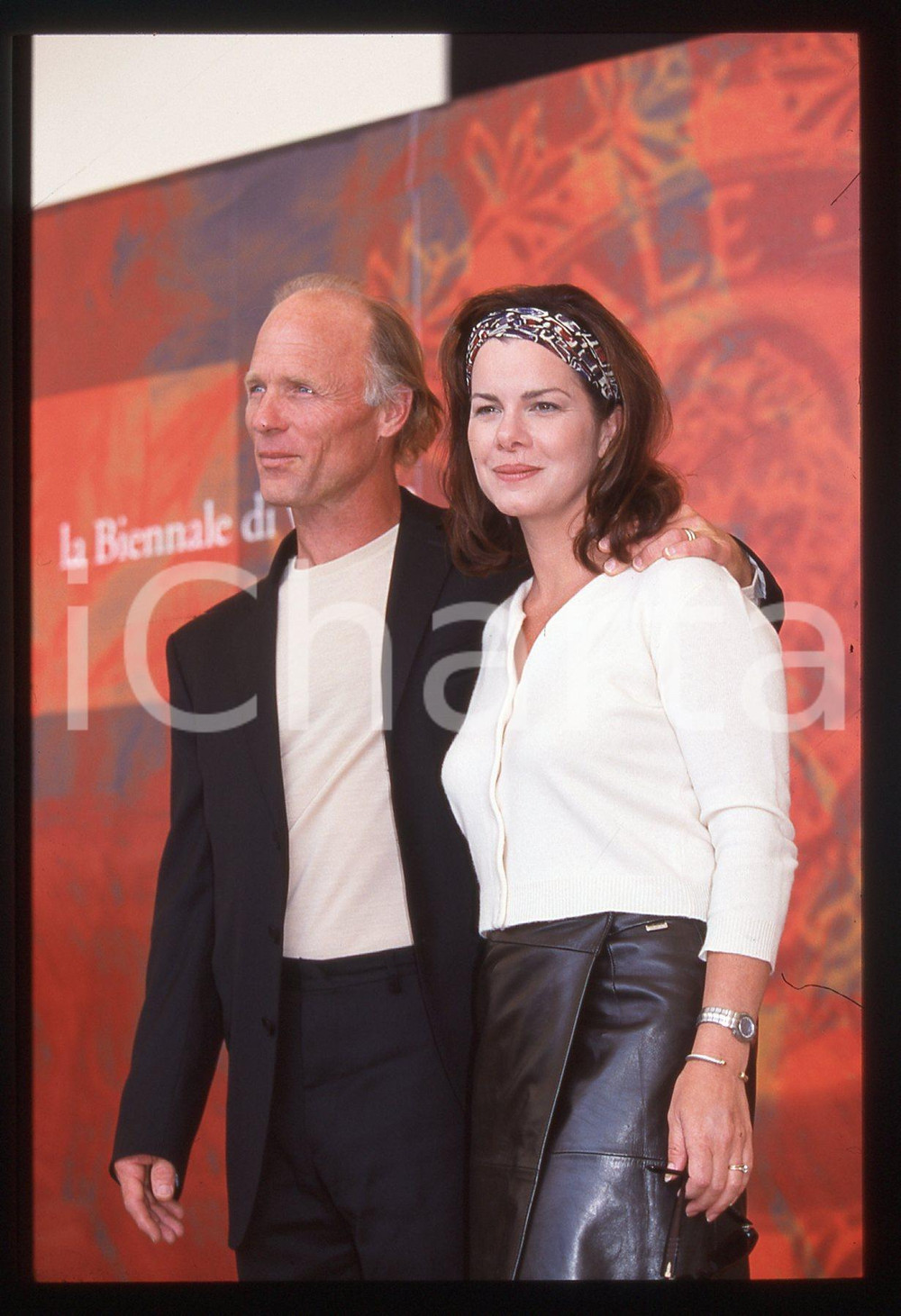 35mm vintage slide* 2000 Festival di VENEZIA Ed HARRIS e Marcia GAY HARDEN (9)