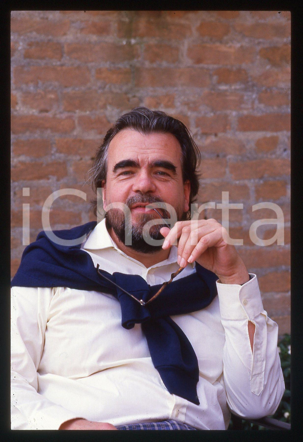 35mm vintage slide* 1988 FESTIVAL DI VENEZIA Michael LONSDALE Ritratto attore