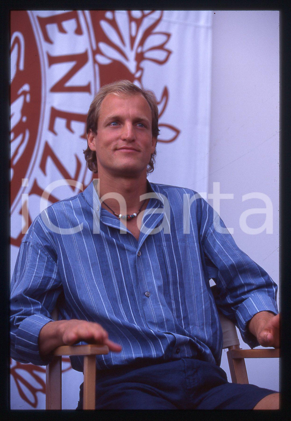 35mm vintage slide* 1994 Festival di VENEZIA Woody HARRELSON Ritratto attore *13