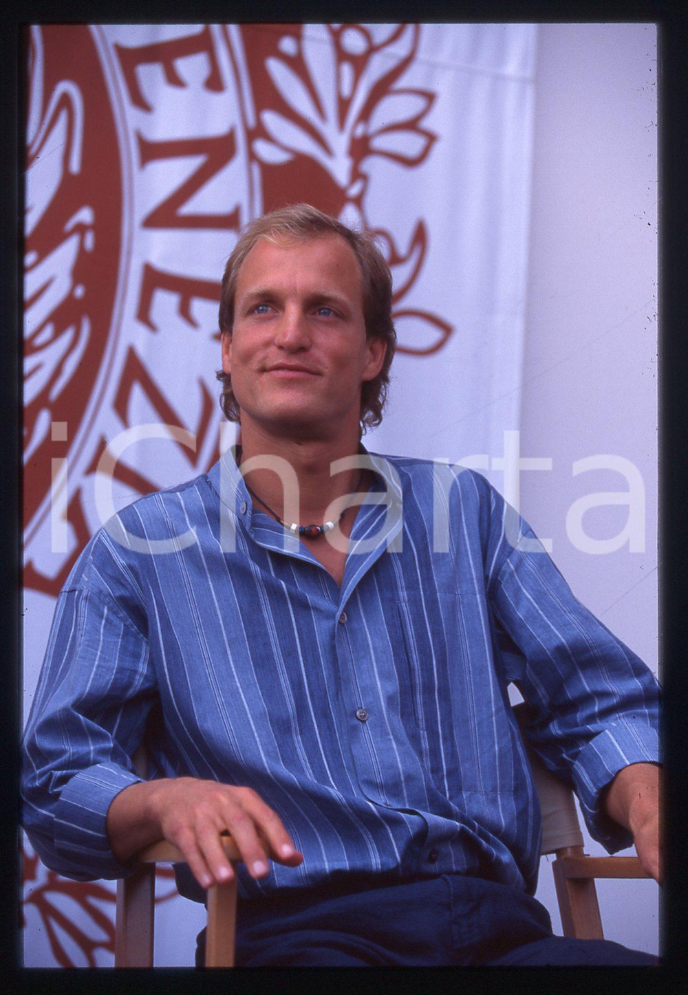 35mm vintage slide* 1994 Festival di VENEZIA Woody HARRELSON Ritratto attore *20