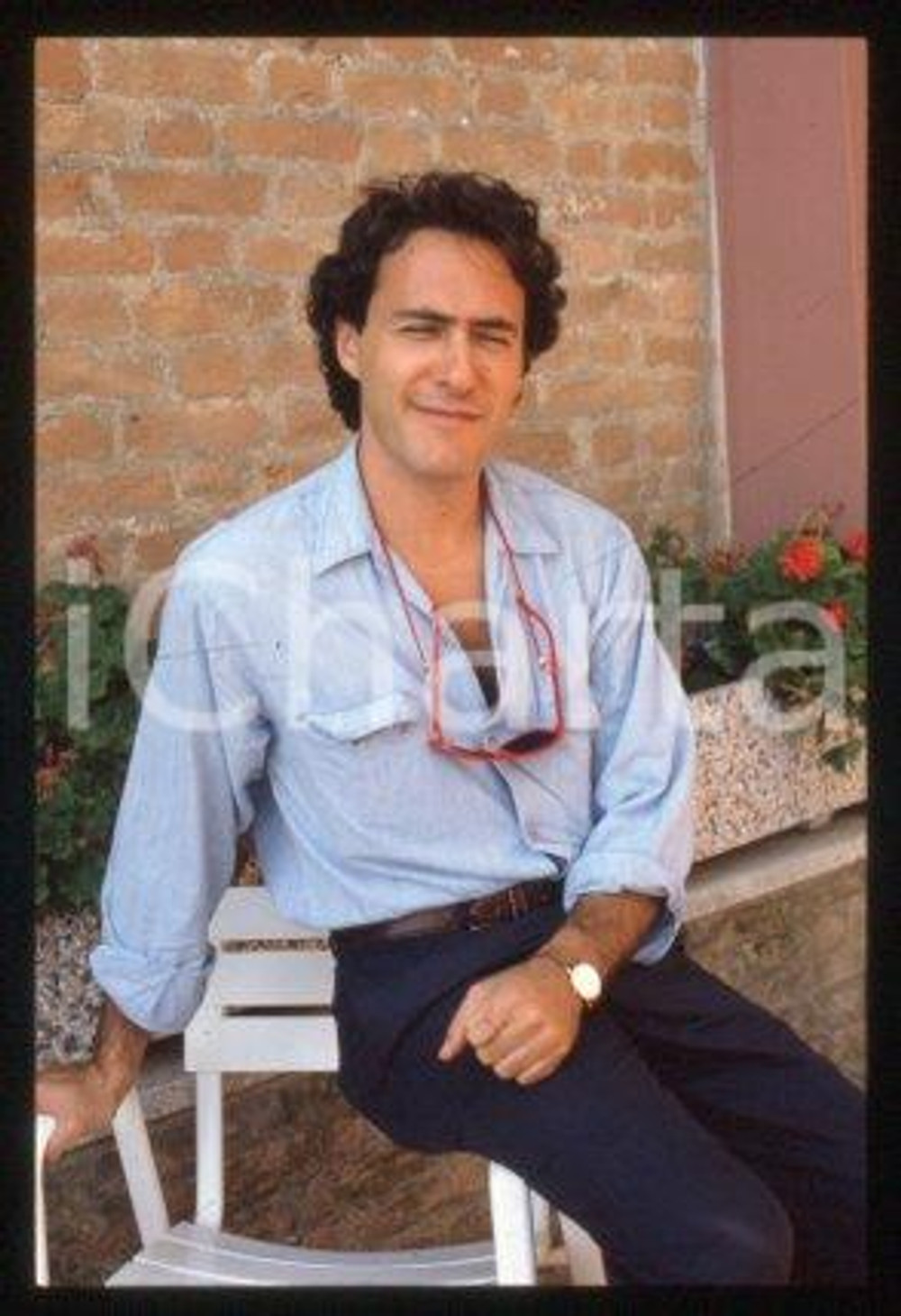 Scott GOLDSTEIN - VENICE Film Festival Director 1985 ca * 35 mm vintage slide 2