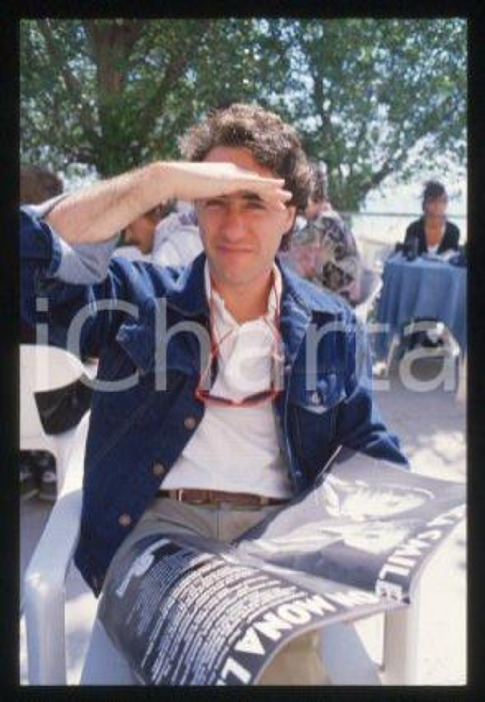 Scott GOLDSTEIN - VENICE Film director 1985 ca * 35 mm vintage slide 20