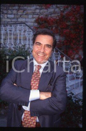 Giuseppe JACOBINI RAI Italian journalist Portrait 1995 ca * 35mm vintage slide 7
