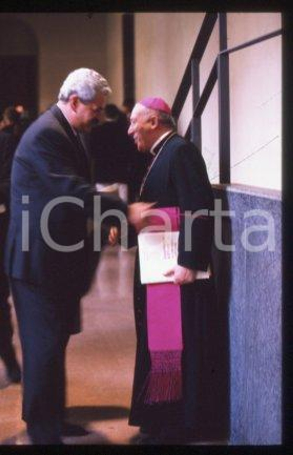 Monsignor Alessandro MAGGIOLINI - ITALY COSTUME 1996 ca * 35 mm vintage slide 2