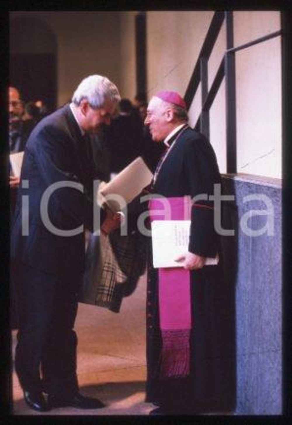 Monsignor Alessandro MAGGIOLINI - ITALY COSTUME 1996 ca * 35 mm vintage slide 3