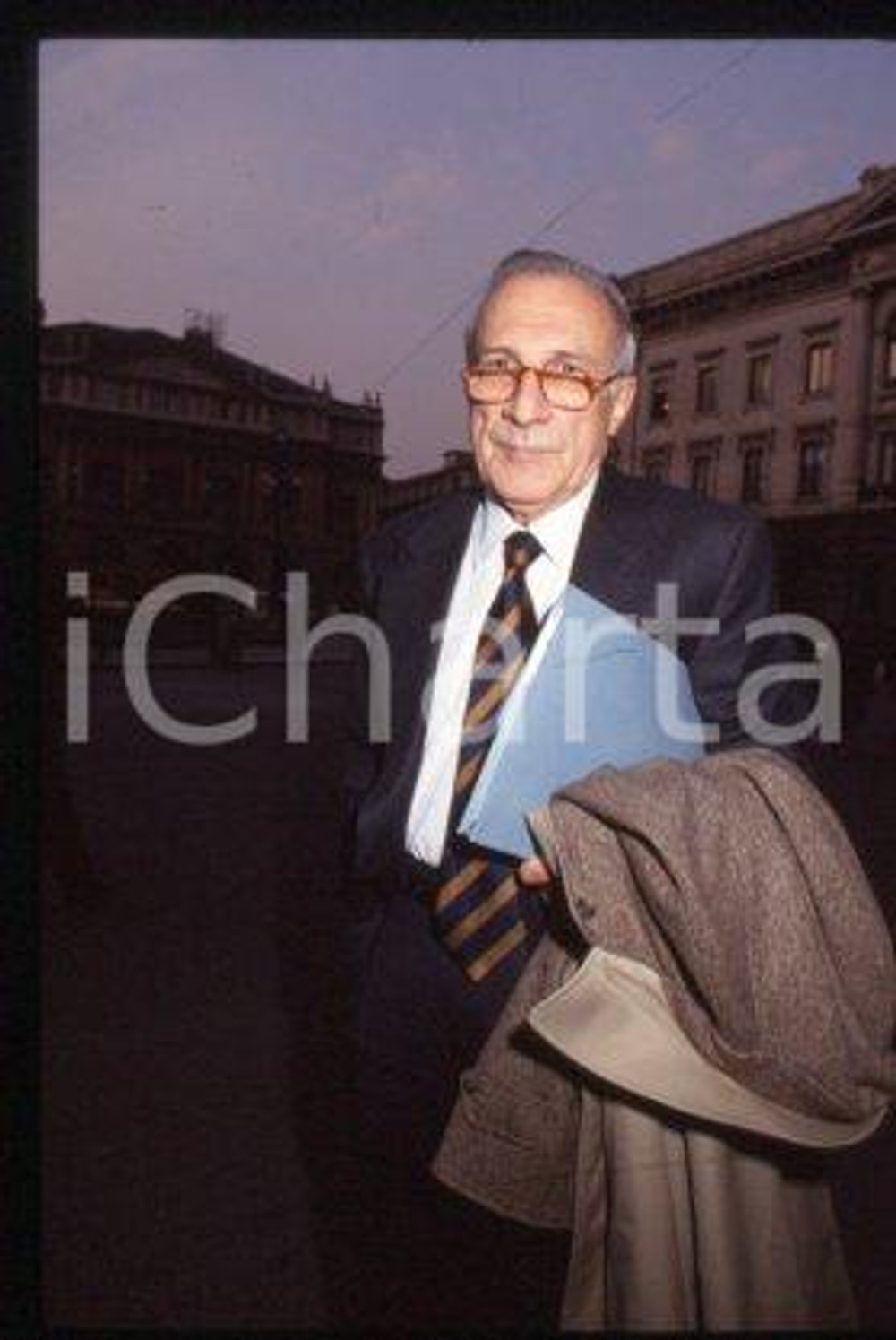 Alberto CAVALLARI - MILAN Italian journalist 1994 ca * 35 mm vintage slide 2