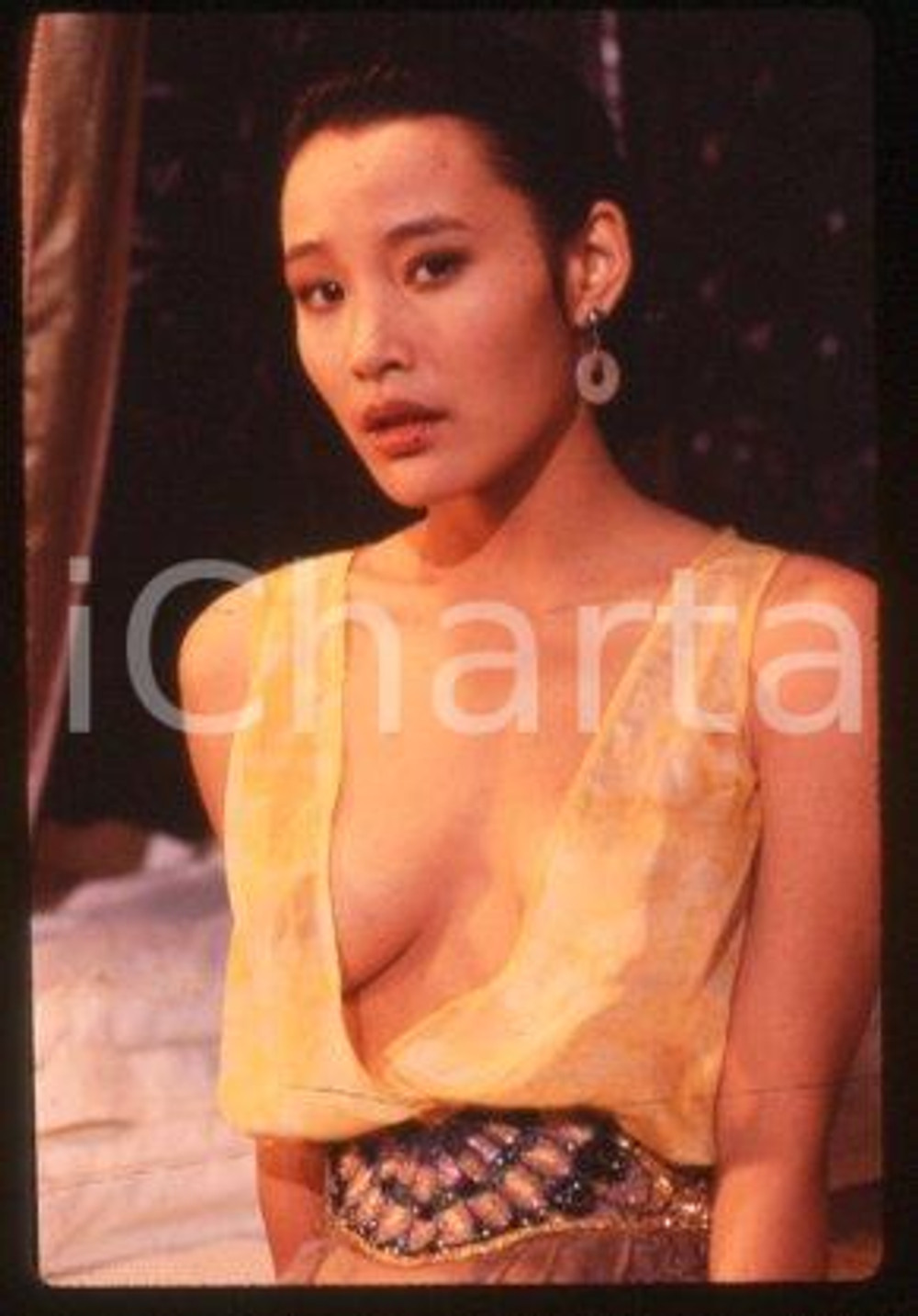 Joan CHEN - CINEMA "THE LAST EMPEROR" Actress 1987 * 35 mm vintage slide 3