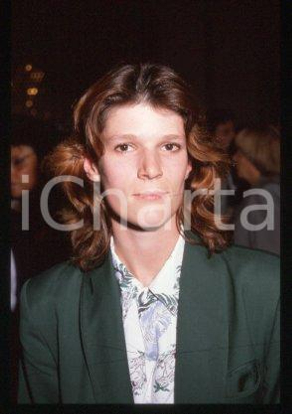 Laura BENSON - CINEMA Portrait of English actress 1989 ca * 35mm vintage slide 3
