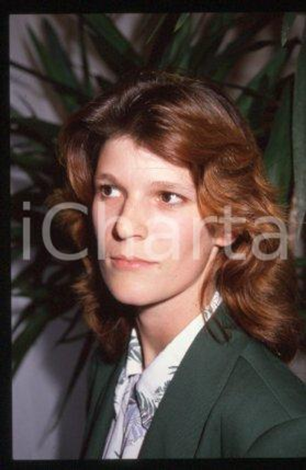 Laura BENSON - CINEMA Portrait of English actress 1989 ca * 35mm vintage slide 6