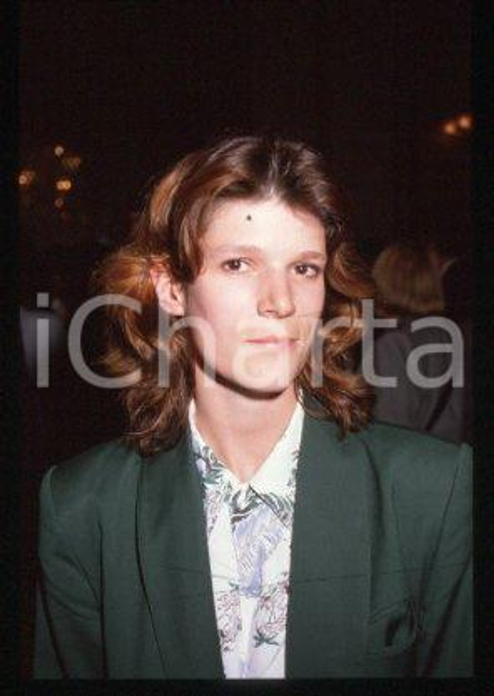 Laura BENSON - CINEMA Portrait of English actress 1989 ca * 35mm vintage slide 7