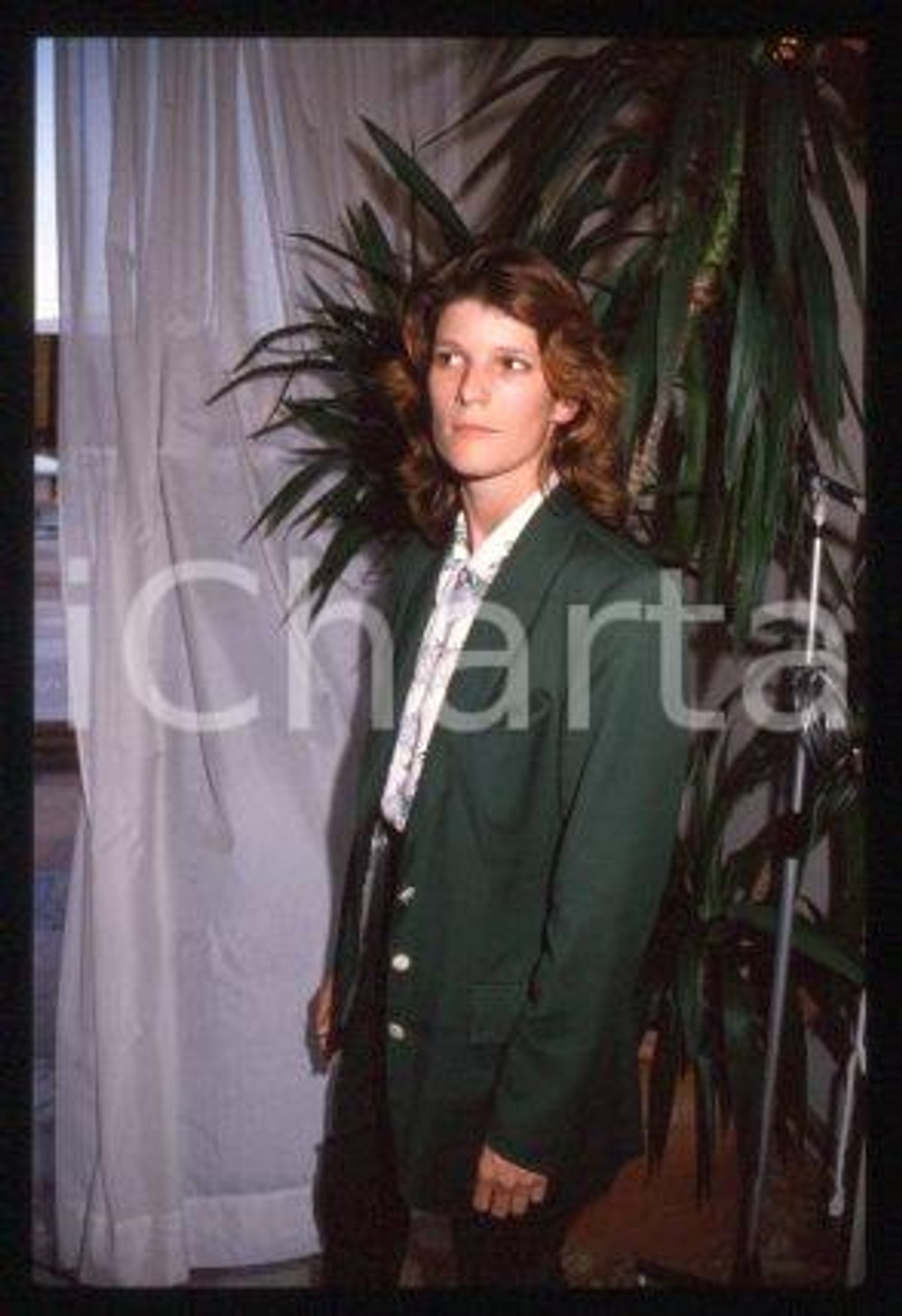 Laura BENSON - CINEMA English actress Portrait 1989 ca * 35mm vintage slide 13