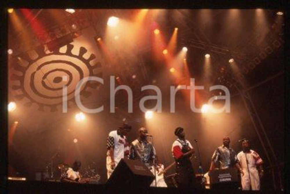 George WEAH MILAN Liberian professional footballer 1995 ca *35mm vintage slide 2