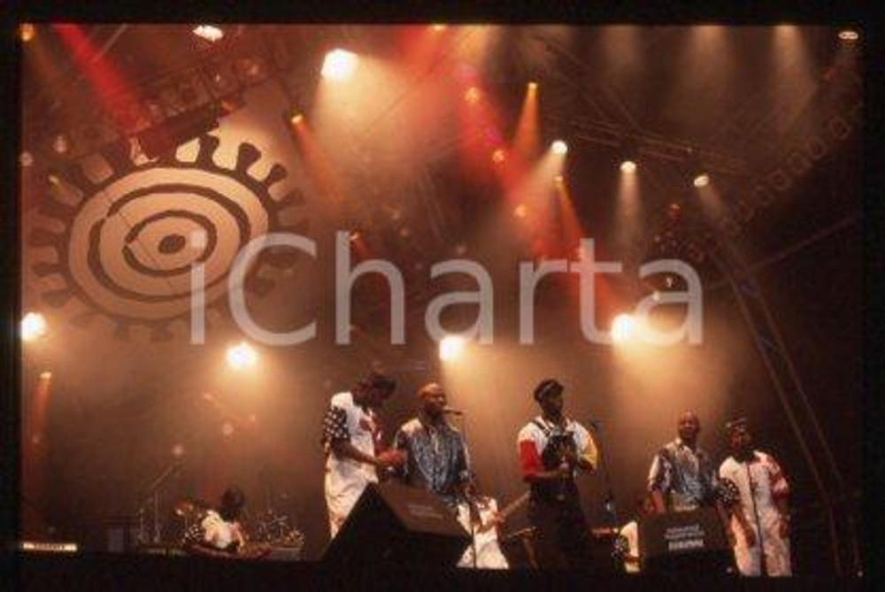 George WEAH MILAN Liberian professional footballer 1995 ca *35mm vintage slide 3