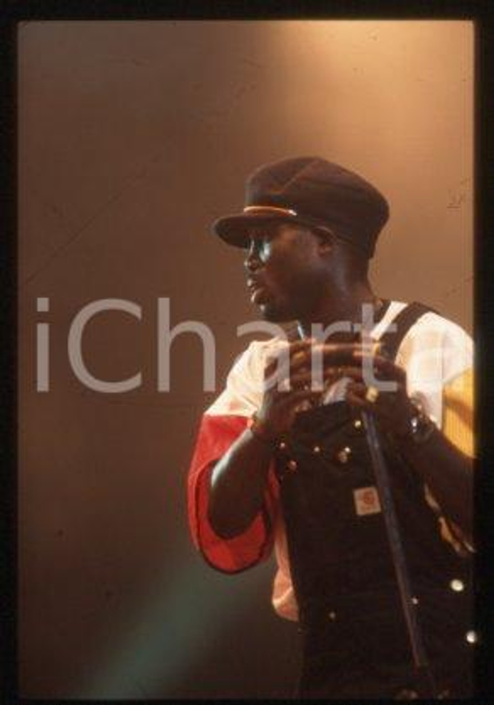George WEAH MILAN Liberian professional footballer 1995 ca *35mm vintage slide 8