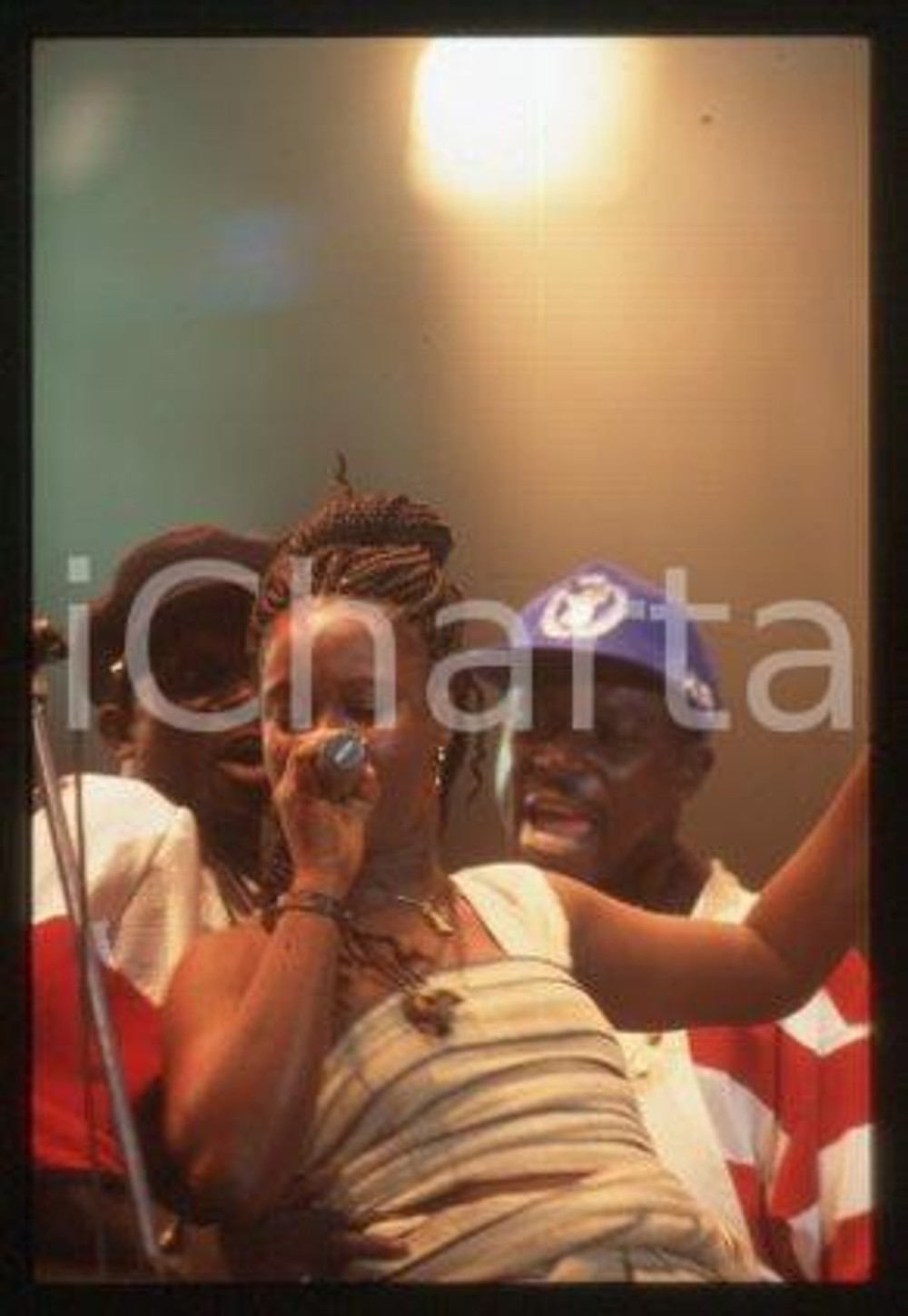 George WEAH MILAN Liberian professional footballer 1995 ca *35mm vintage slide 9