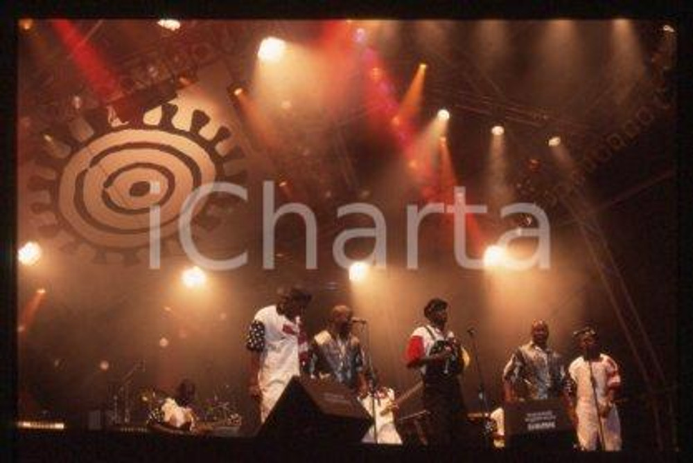 George WEAH - MILAN Liberian footballer Stage 1995 ca * 35 mm vintage slide 26