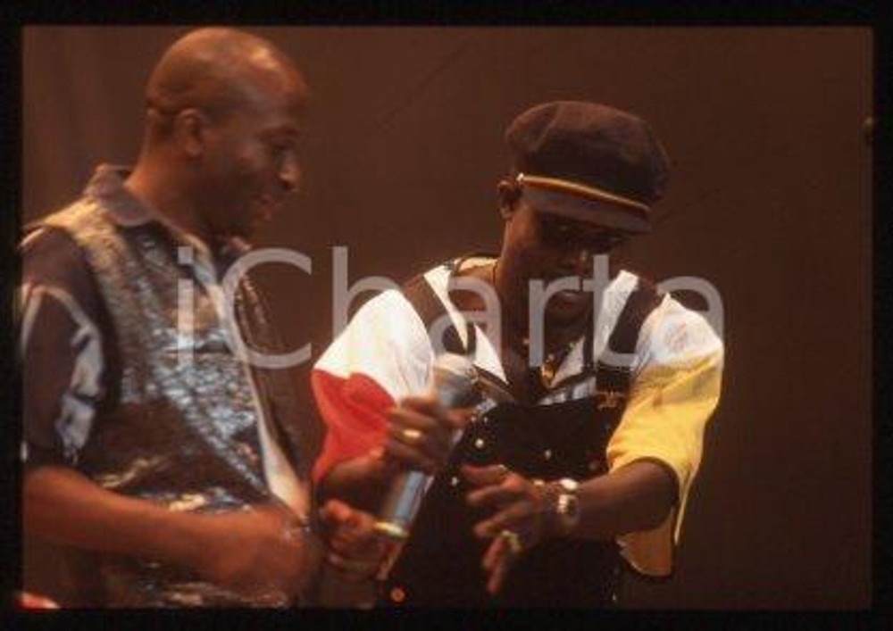 George WEAH - MILAN Liberian footballer Stage 1995 ca * 35 mm vintage slide 27