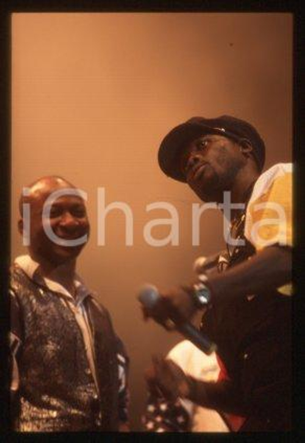 George WEAH - MILAN Liberian footballer Stage 1995 ca * 35 mm vintage slide 29
