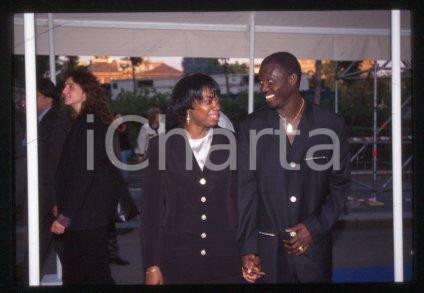 George WEAH - MILAN Liberian footballer Costume 1995 ca * 35mm vintage slide 60