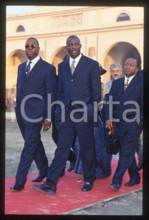 George WEAH - MILAN Liberian footballer Family 1995 ca * 35 mm vintage slide 61