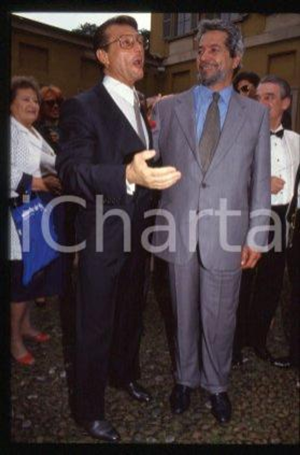 Angelo INFANTI and Tony RENIS - MILAN 1992 * 35 mm vintage slide 7