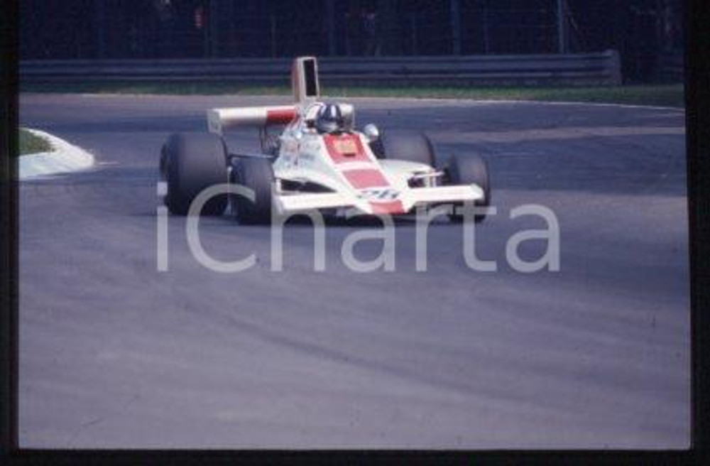 Graham HILL - FORMULA 1 BRABHAM Racing driver 1972 ca * 35 mm vintage slide 3
