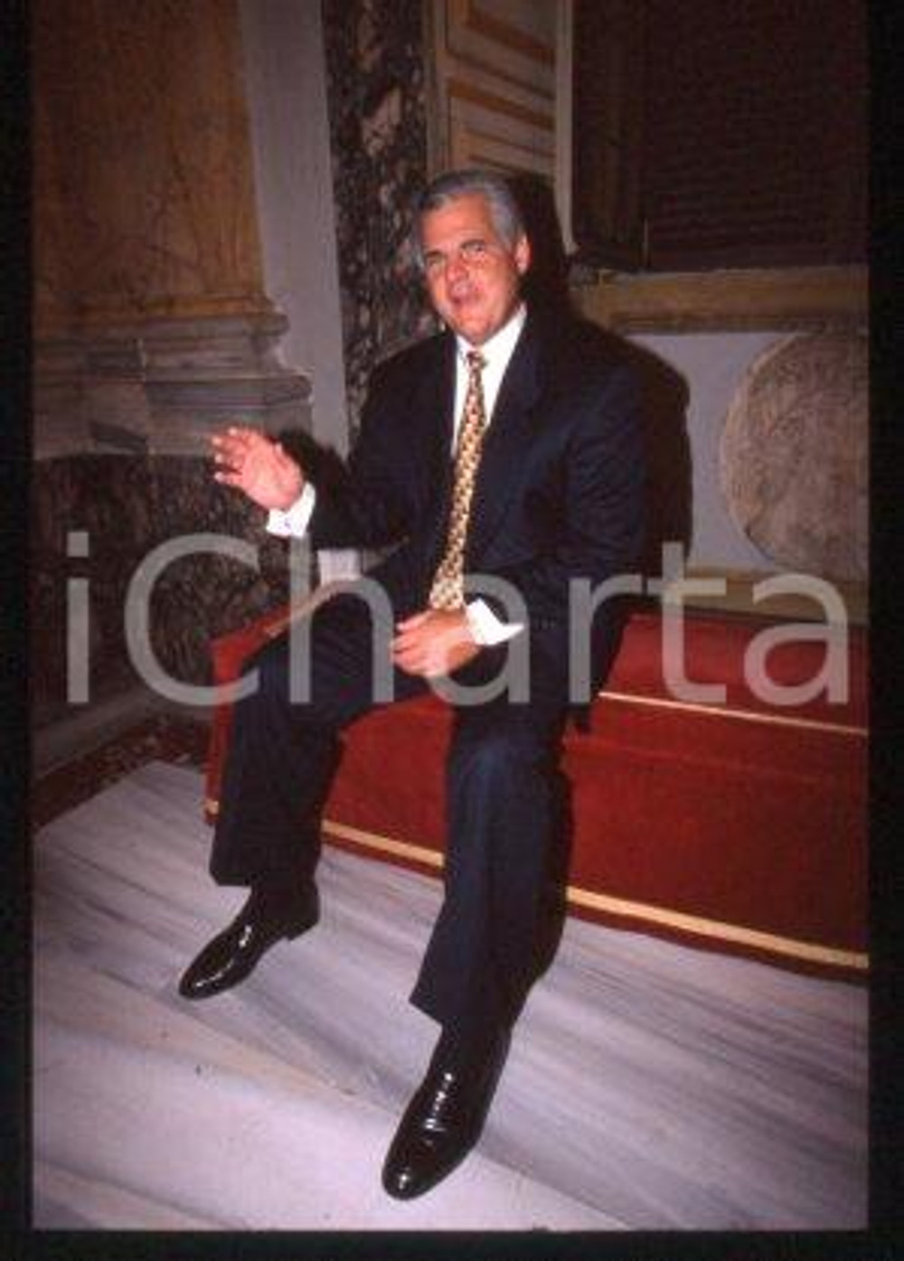 Joseph M. TUCCI WANG GLOBAL Chairman of the board 1997 ca * 35mm vintage slide 4