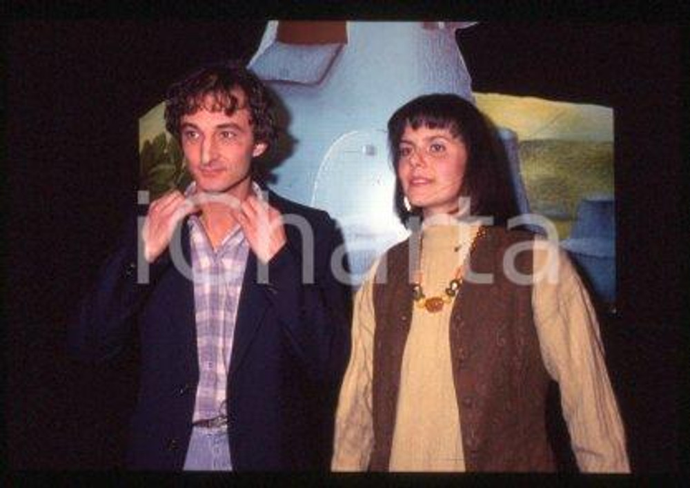 Madia CLAUDIO Francesca PAGANINI RAI ALBERO AZZURRO 1990 * 35 mm vintage slide 6