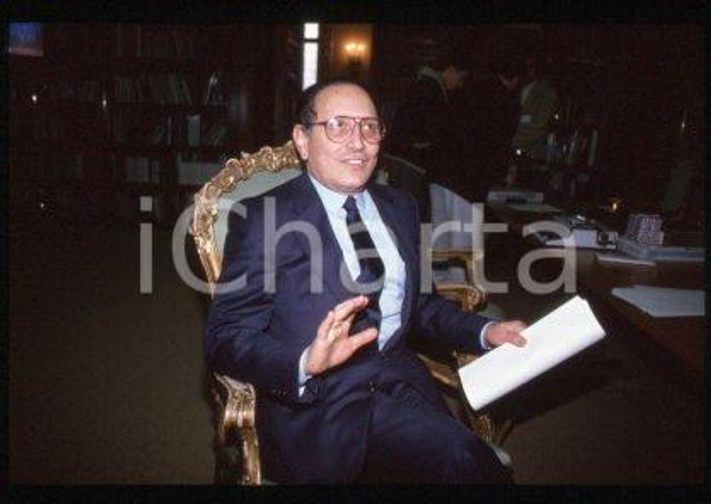 Ernesto SCHIANO IRITECNA ITALY Managing director 1991 ca * 35 mm vintage slide 5