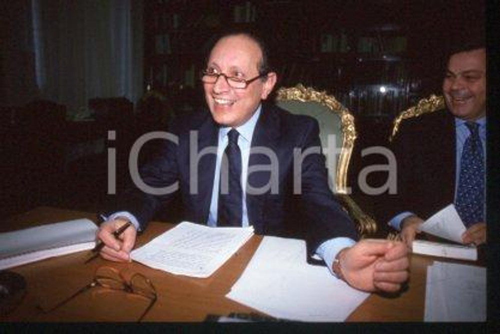 Ernesto SCHIANO IRITECNA ITALY Managing director 1991 ca * 35 mm vintage slide 6