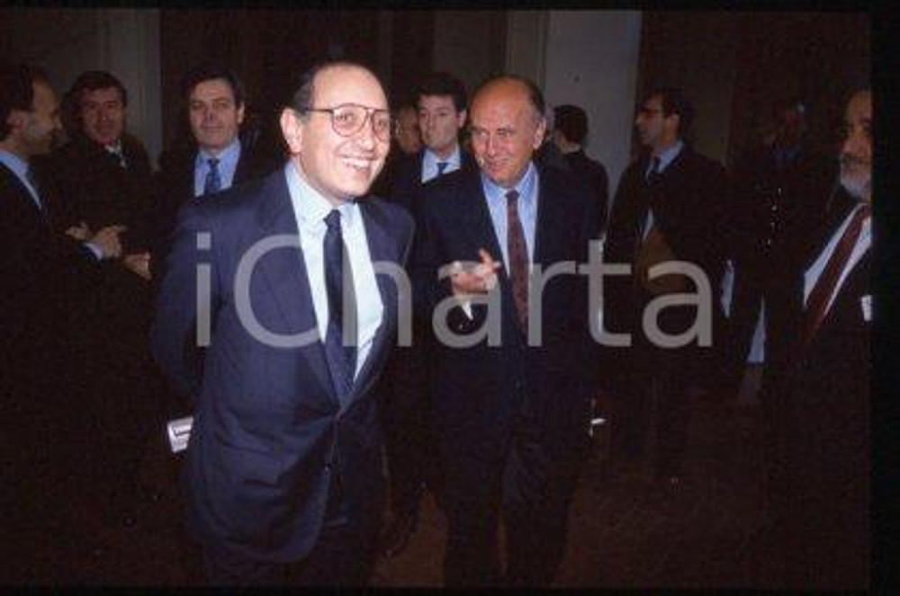 Ernesto SCHIANO Giorgio De CAMILLIS - IRITECNA 1991 ca * 35 mm vintage slide 8