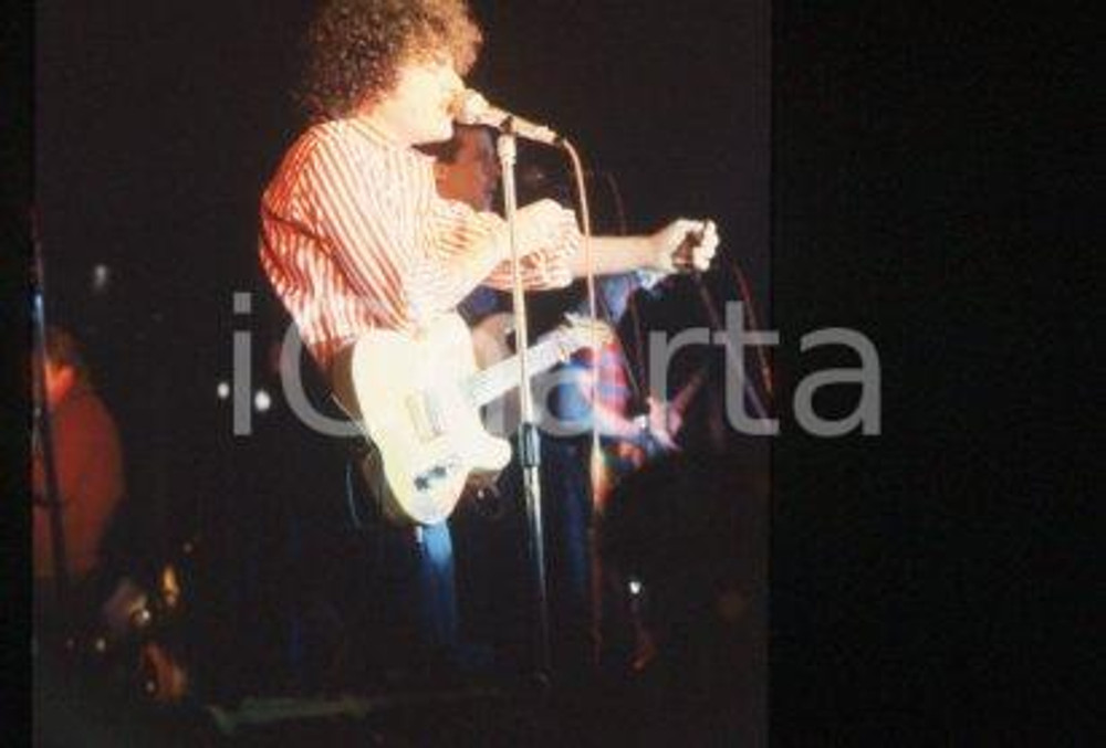 Bernardo LANZETTI - MUSIC "Gente Nervosa" Artist 1981 * 35 mm vintage slide 5