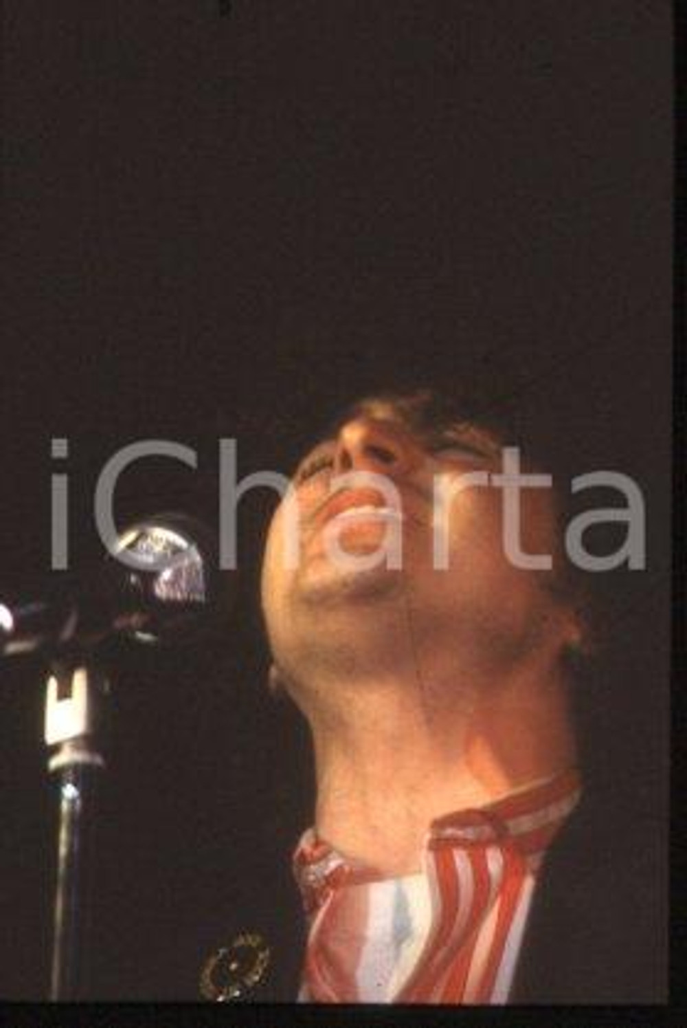 Bernardo LANZETTI - ITALY "Gente Nervosa" Singer 1981 * 35 mm vintage slide 22