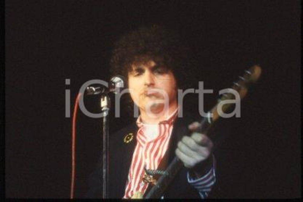 Bernardo LANZETTI - ITALY "Gente Nervosa" Singer 1981 * 35 mm vintage slide 24