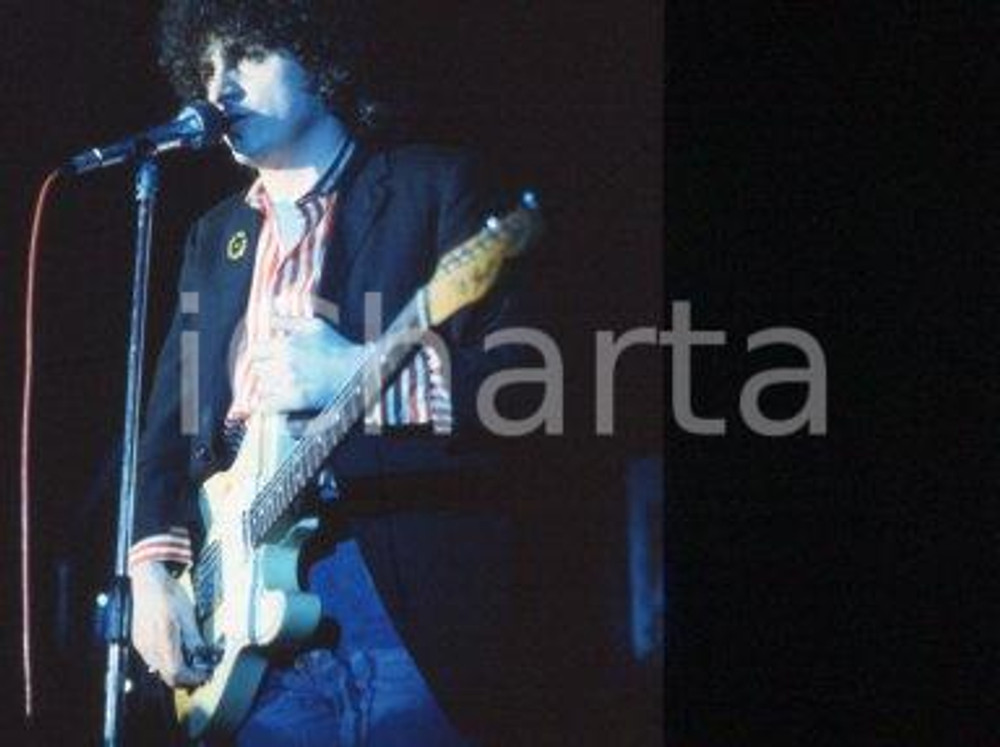 Bernardo LANZETTI - MUSICA un cantante italiano 1981 * 35 mm vintage slide 34