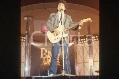 Bernardo LANZETTI - COSTUME un cantante italiano 1981 * 35 mm vintage slide 40