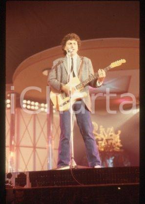 Bernardo LANZETTI - COSTUME un cantante italiano 1981 * 35 mm vintage slide 41
