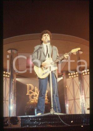Bernardo LANZETTI - COSTUME un cantante italiano 1981 * 35 mm vintage slide 42