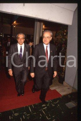 Gino COLOMBO Adolfo BATTAGLIA - FIERA MILANO 1990 ca * 35 mm vintage slide 2