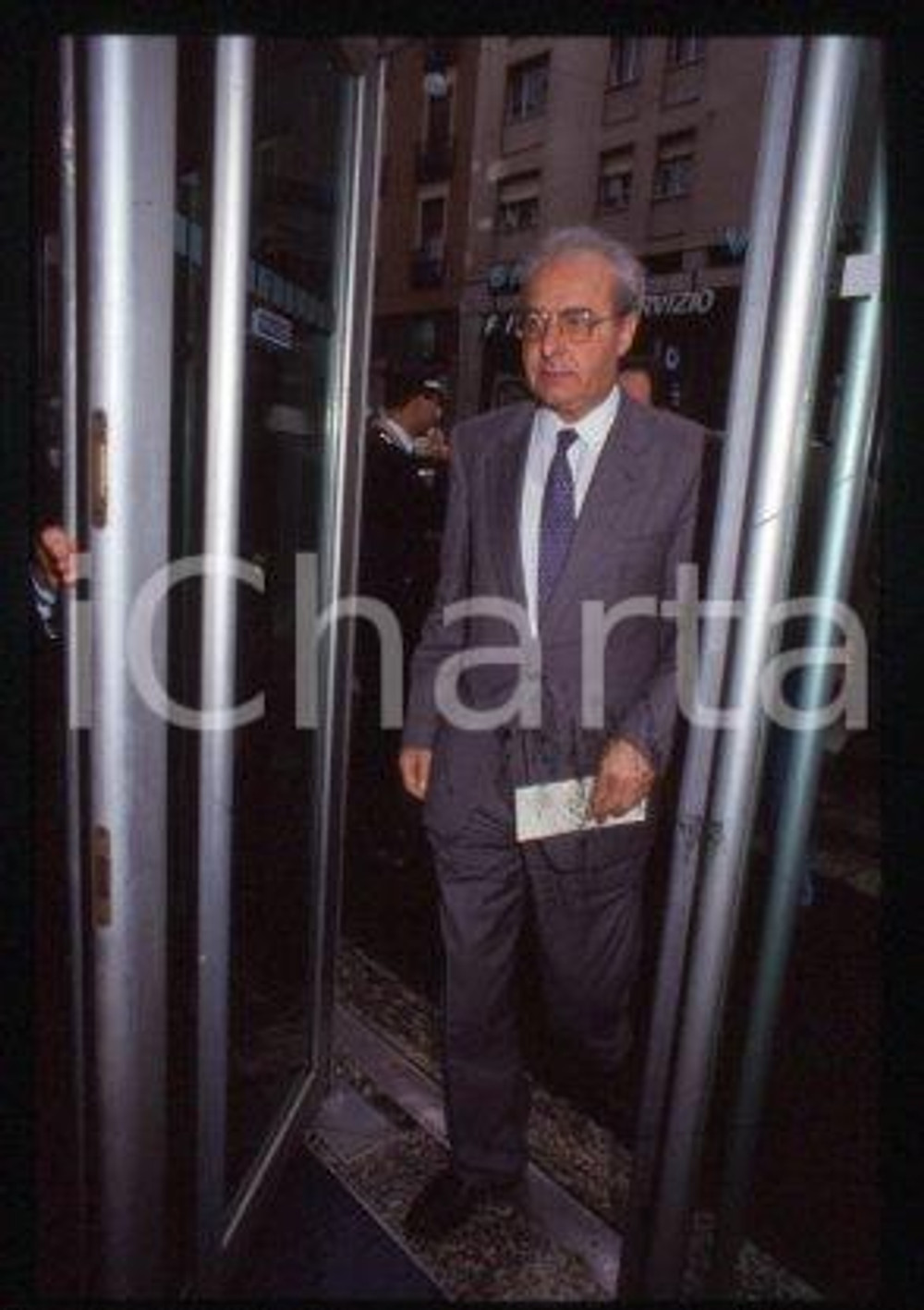 Gino COLOMBO - FIERA MILANO Segretario Generale 1990 ca * 35 mm vintage slide 19