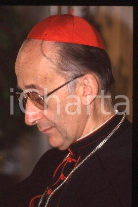 Il cardinale Camillo RUINI - ITALIA Portrait 1999 * 35 mm vintage slide 20