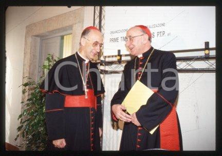 Il cardinale Camillo RUINI & Giacomo BIFFI - ITALIA 1999 * 35mm vintage slide 26