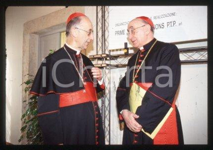 Il cardinale Camillo RUINI & Giacomo BIFFI - ITALIA 1999 * 35mm vintage slide 27