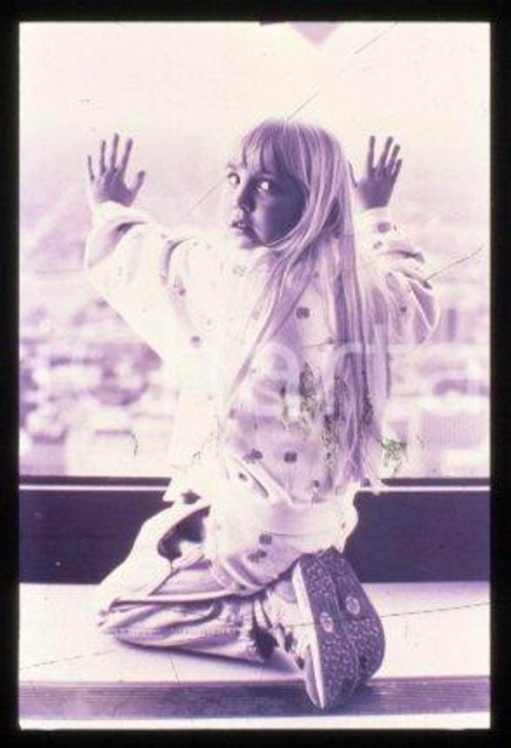 Heather O'ROURKE - CINEMA "POLTERGEIST III" Actress 1988 * 35 mm vintage slide 3