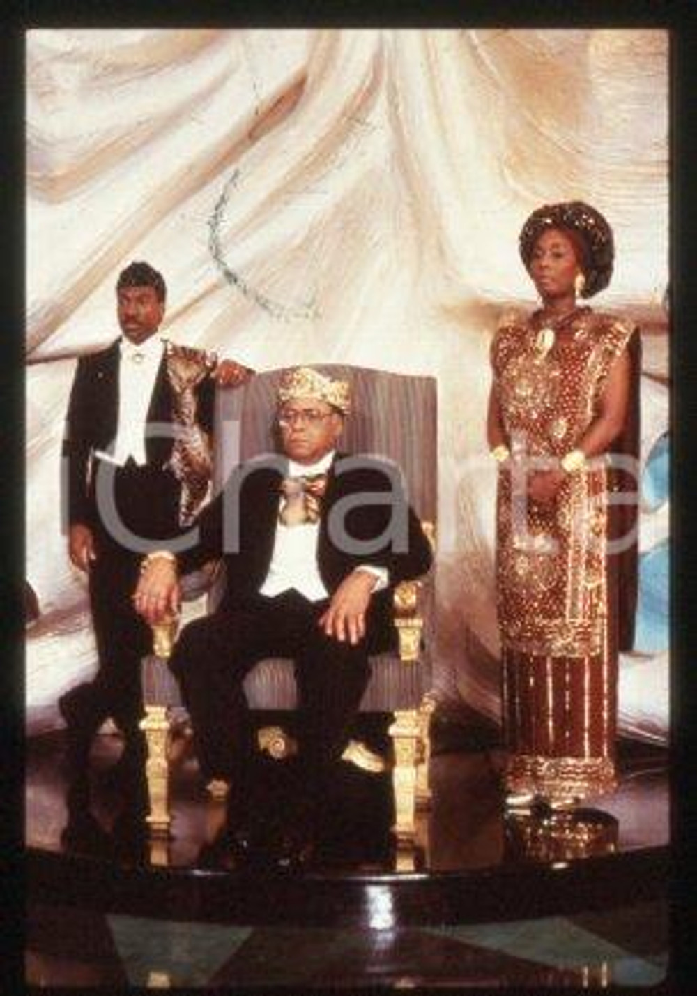 Eddie MURPHY & James EARL CINEMA Coming to America 1988 * 35 mm vintage slide 4