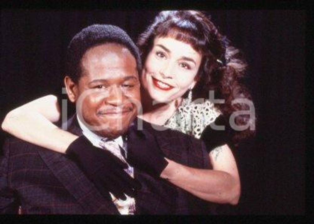 Forest WHITAKER & Diane VENORA - CINEMA "Bird" 1988 * 35 mm vintage slide 7