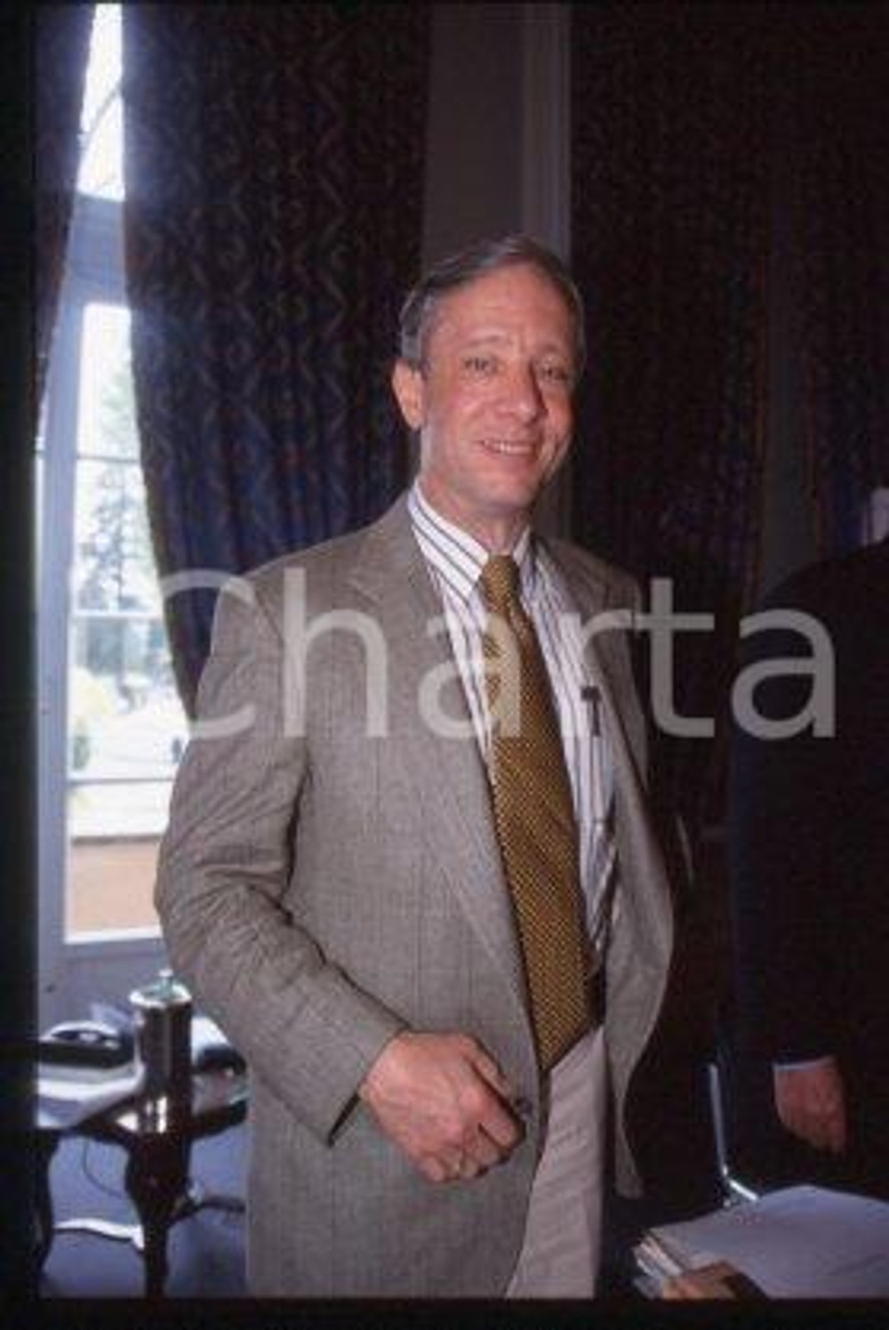 Robert G. KAISER - WASHINGTON POST Journalist 1998 ca * 35 mm vintage slide 2